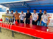 Oltalar birincilik için denize atıldı
