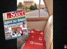 SÖZCÜ yazdı Anıtkabir geldi